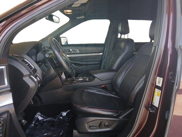 Photo of 2019 Burgundy Ford Explorer