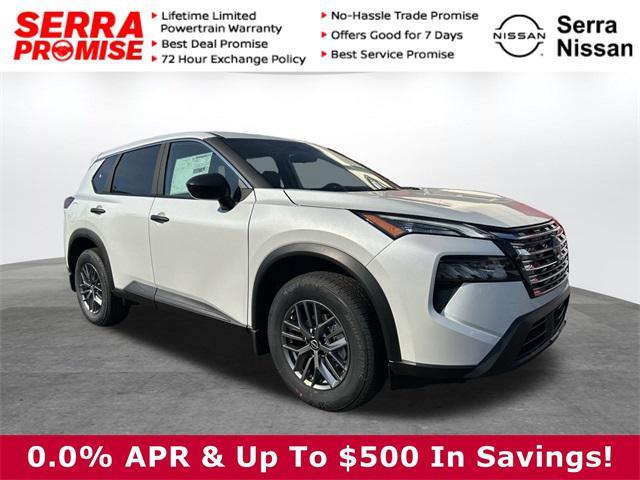 Photo of 2025 Glacier White Nissan Rogue