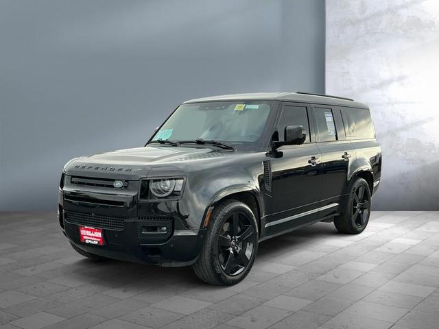 Photo of 2024 Santorini Black Metallic Land Rover Defender