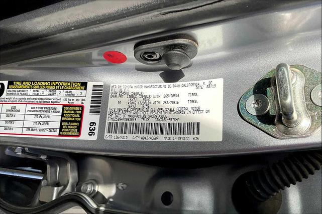 Photo of 2019 Silver Sky Metallic Toyota Tacoma