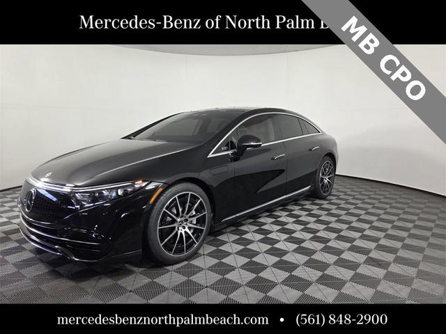 Photo of 2024 Obsidian Black Metallic Mercedes-Benz EQS 450+