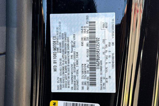Photo of 2024 Shadow Black Ford Mustang