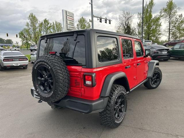 Photo of 2022 Firecracker Red Clearcoat Jeep Wrangler Unlimited