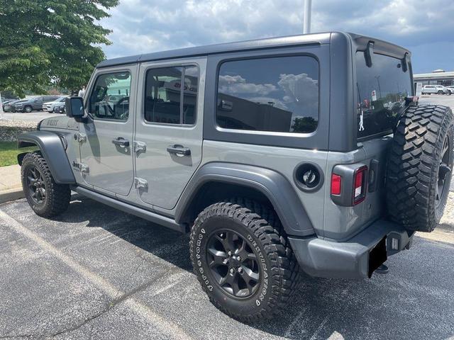 Photo of 2021 Gray Jeep Wrangler Unlimited
