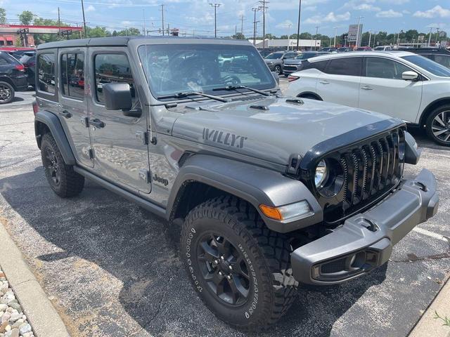 Photo of 2021 Gray Jeep Wrangler Unlimited
