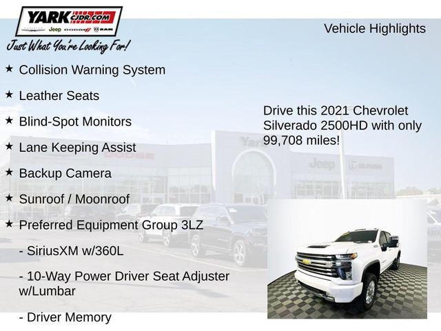 Photo of 2021 White Chevrolet Silverado 2500
