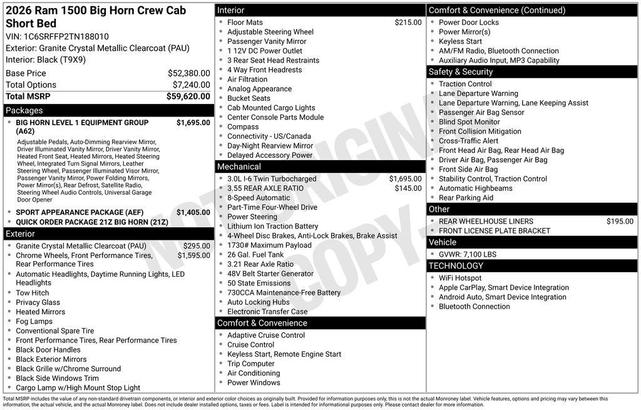 Photo of 2026 Gray RAM 1500