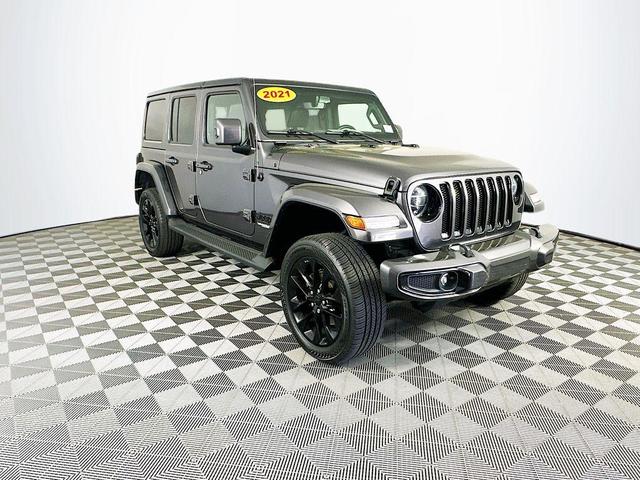 Photo of 2021 Gray Jeep Wrangler Unlimited