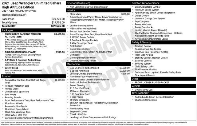 Photo of 2021 Gray Jeep Wrangler Unlimited