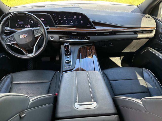 Photo of 2023 Crystal White Tricoat Cadillac Escalade