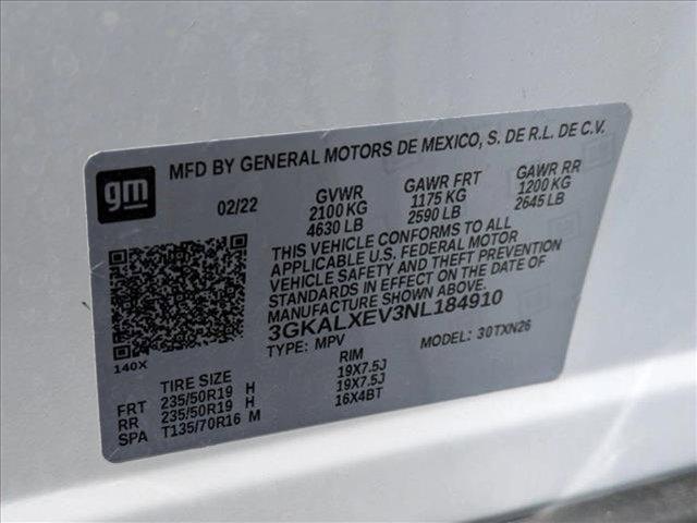 Photo of 2022 White Frost Tricoat GMC Terrain