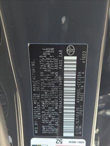 Photo of 2025 Underground Toyota Camry
