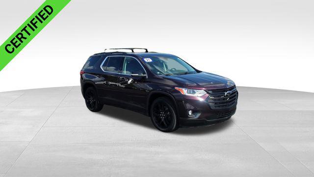 Photo of 2021 Black Cherry Metallic Chevrolet Traverse
