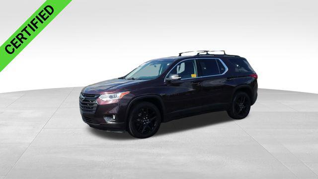 Photo of 2021 Black Cherry Metallic Chevrolet Traverse