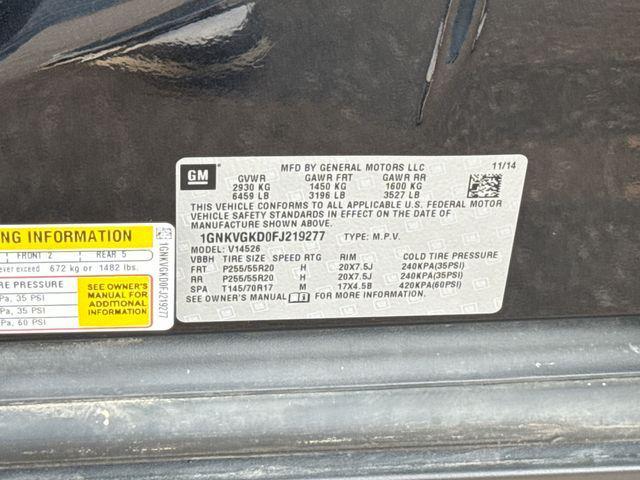 Photo of 2015 Black Granite Metallic Chevrolet Traverse