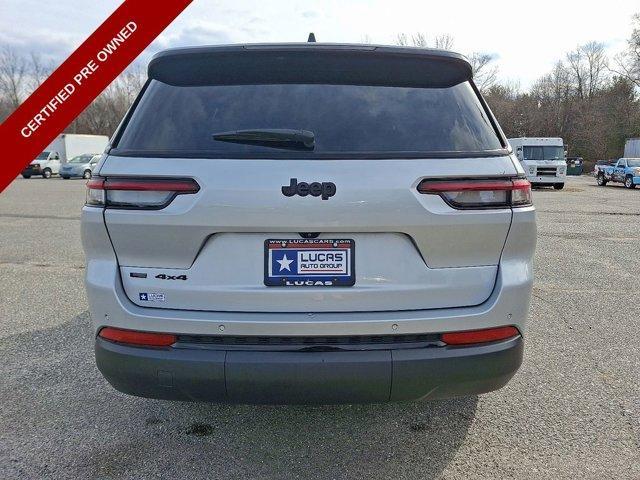 Photo of 2021 Silver Zynith Jeep Grand Cherokee L