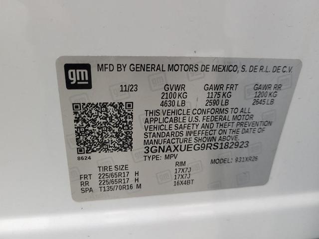 Photo of 2024 Summit White Chevrolet Equinox