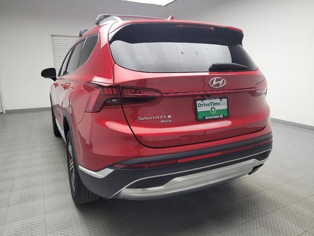 Photo of 2022 Calypso Red Hyundai SANTA FE