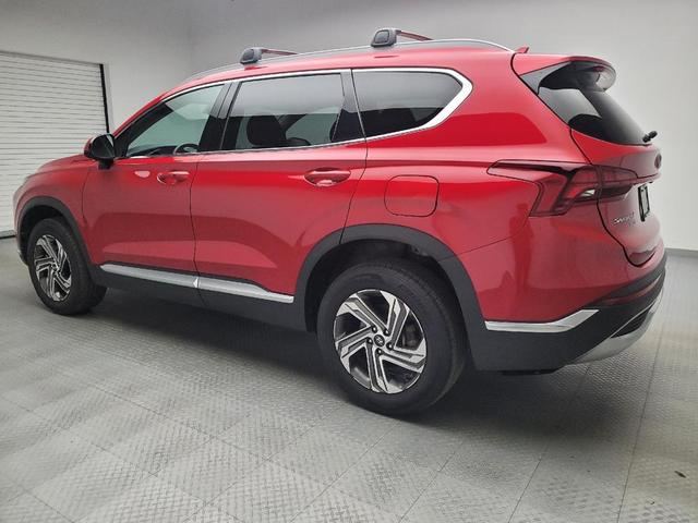 Photo of 2022 Calypso Red Hyundai SANTA FE
