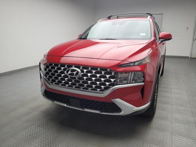 Photo of 2022 Calypso Red Hyundai SANTA FE