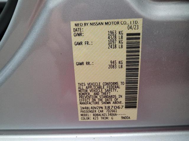 Photo of 2023 Brilliant Silver Metallic Nissan Altima