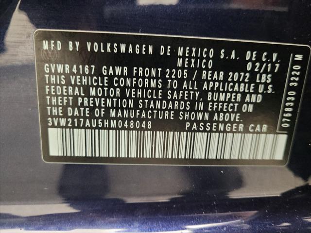 Photo of 2017 Black Volkswagen Golf