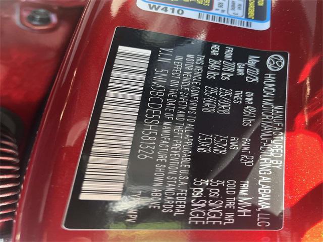 Photo of 2025 Ultimate Red Hyundai TUCSON