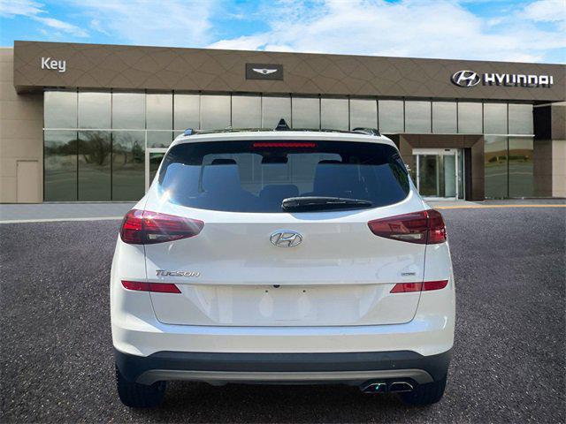 Photo of 2020 Cream White Hyundai TUCSON