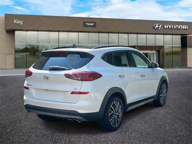 Photo of 2020 Cream White Hyundai TUCSON