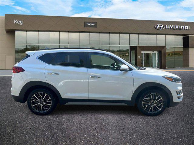 Photo of 2020 Cream White Hyundai TUCSON