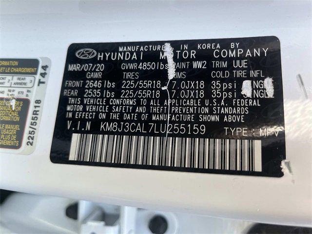 Photo of 2020 Cream White Hyundai TUCSON