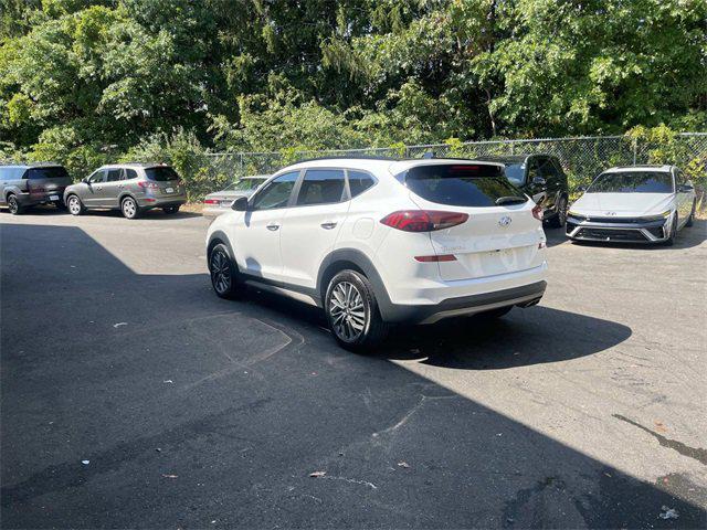 Photo of 2020 Cream White Hyundai TUCSON
