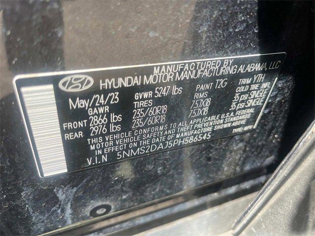 Photo of 2023 Portofino Gray Hyundai SANTA FE