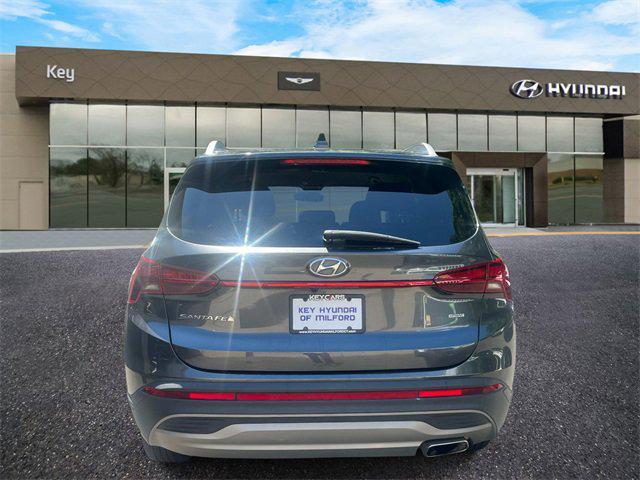 Photo of 2023 Portofino Gray Hyundai SANTA FE