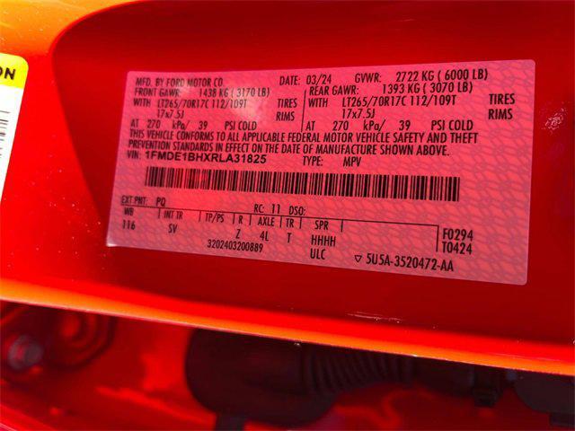 Photo of 2024 Race Red Ford Bronco