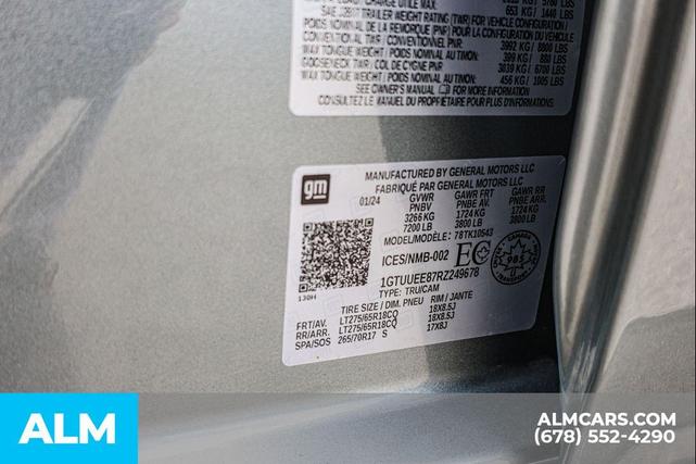 Photo of 2024 Sterling Metallic GMC Sierra 1500