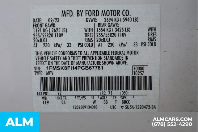 Photo of 2023 Oxford White Ford Explorer