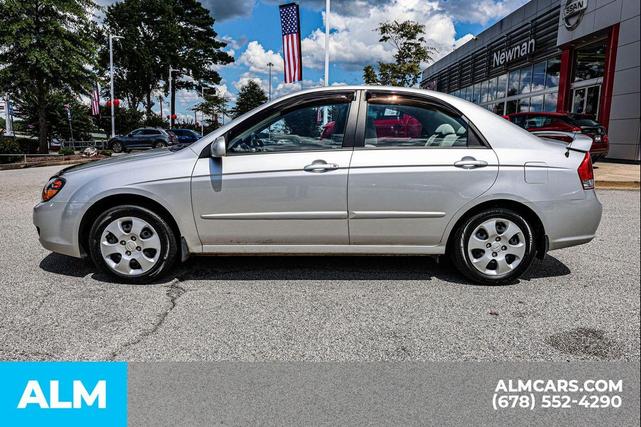 Photo of 2009 Bright Silver Kia Spectra