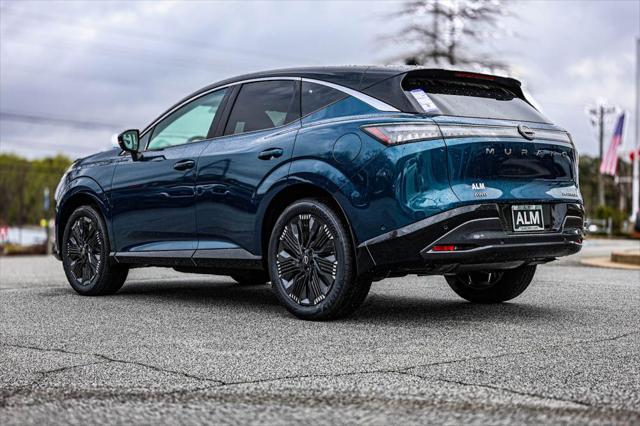Photo of 2025 Aurora Blue Pearl Metallic/Super Black Nissan Murano