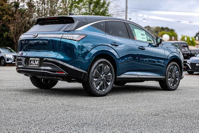 Photo of 2025 Aurora Blue Pearl Metallic/Super Black Nissan Murano