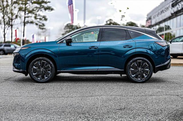 Photo of 2025 Aurora Blue Pearl Metallic/Super Black Nissan Murano