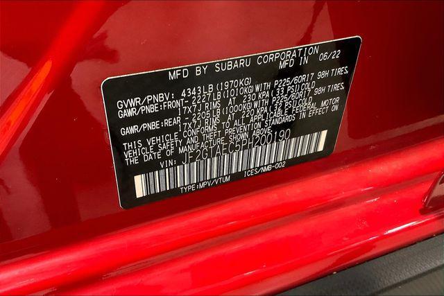 Photo of 2023 Pure Red Subaru Crosstrek