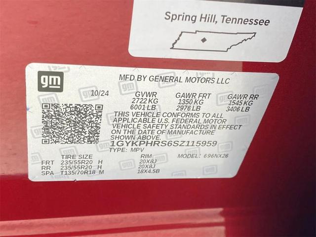 Photo of 2025 Radiant Red Tintcoat Cadillac XT6