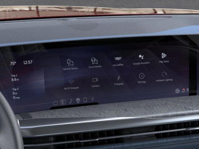 Photo of 2025 Black Cherry Tintcoat Cadillac Escalade IQ