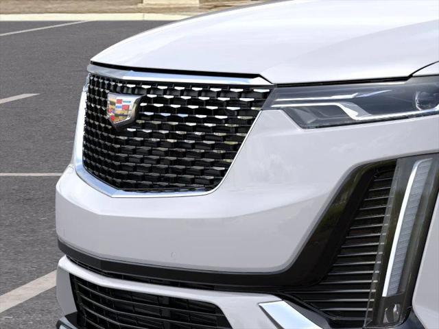 Photo of 2025 Crystal White Tricoat Cadillac XT6