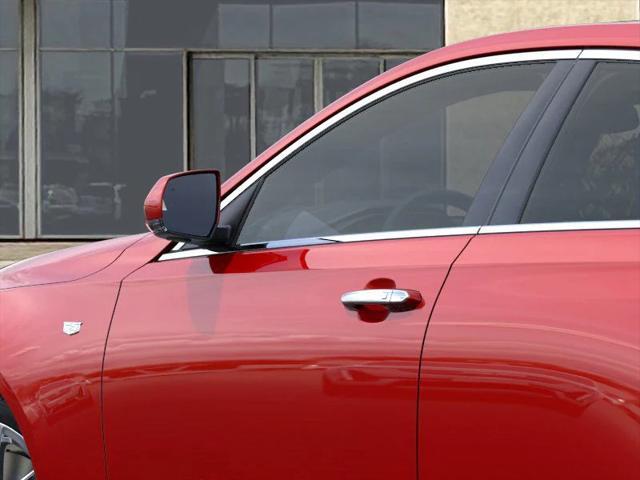 Photo of 2025 Radiant Red Tintcoat Cadillac CT4