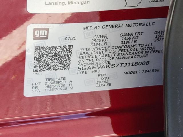 Photo of 2026 Cherry Red Tintcoat Buick Enclave