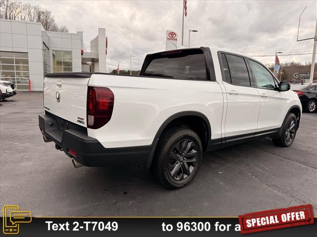 Photo of 2021 White Honda Ridgeline