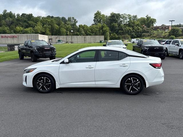 Photo of 2025 Aspen White Tricoat Nissan Sentra