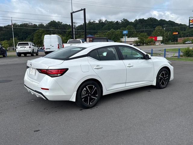 Photo of 2025 Aspen White Tricoat Nissan Sentra